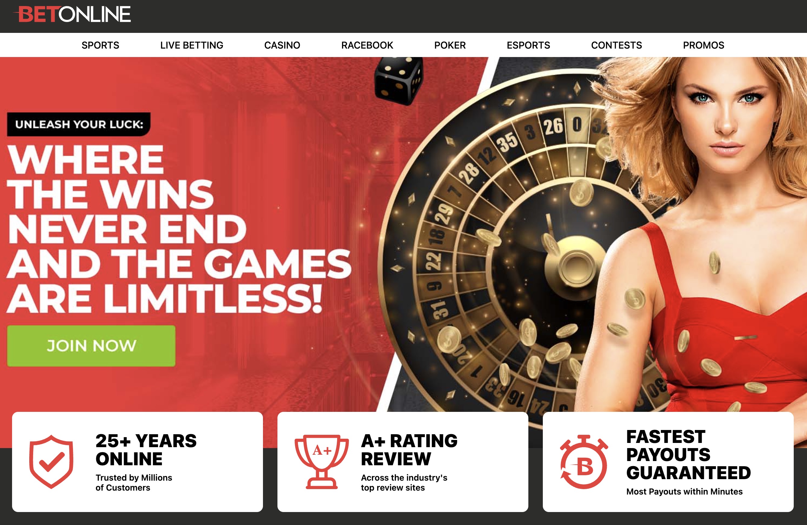 BetOnline 온라인 카지노