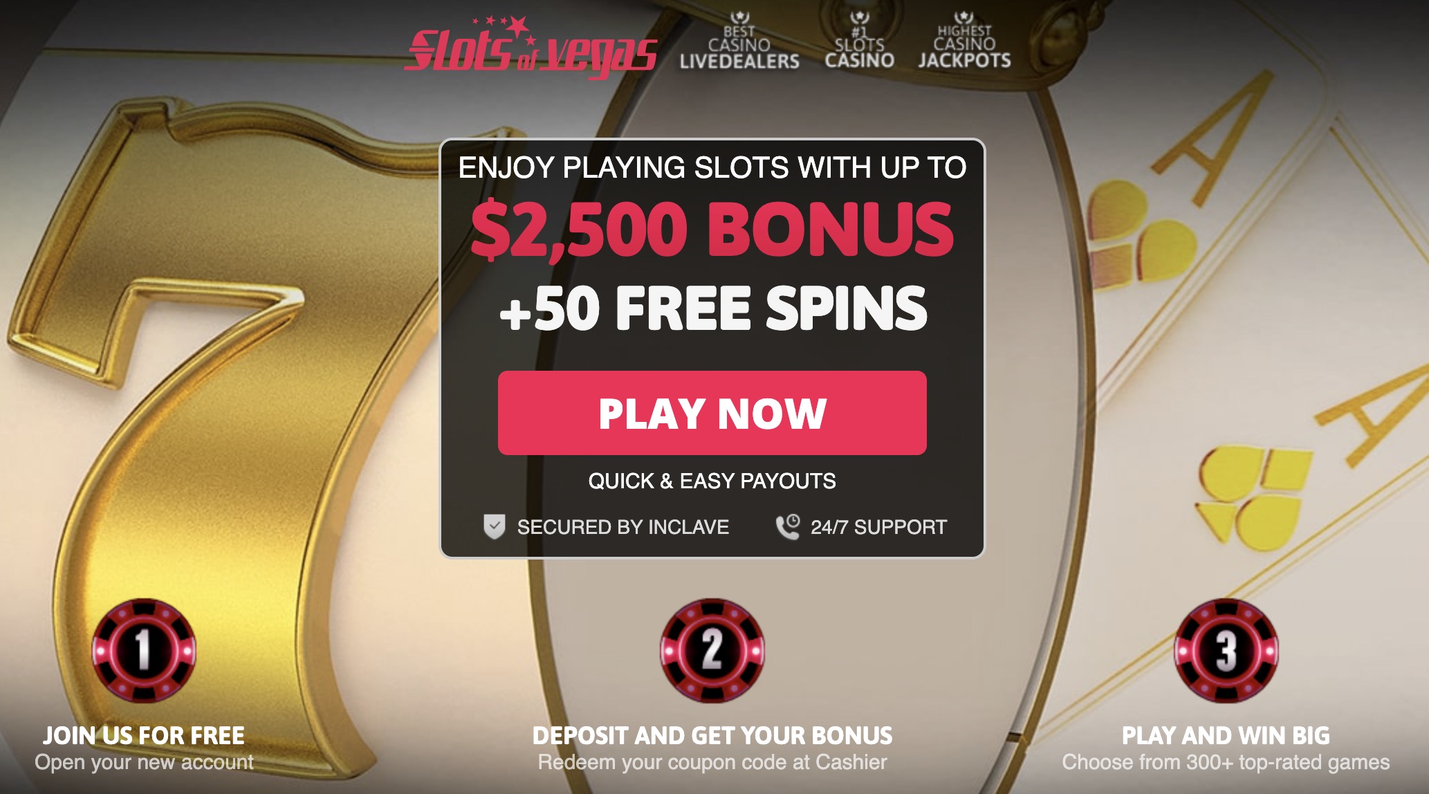 Slots of Vegas 라이브 카지노